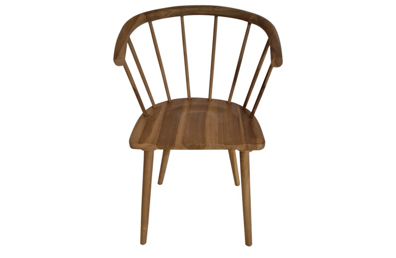 Artekko Munggur Ξύλινη Καρέκλα σε Φυσική Απόχρωση (58x55x86)cm - 58cm  x 55cm  x 86cm