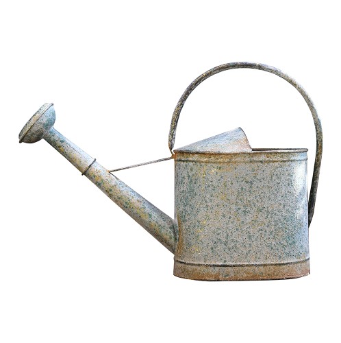 Artekko Watering Can Γκρι Μεταλλικό Διακοσμητικό Ποτιστήρι με Οξείδωση (50x14x33)cm - 50cm  x 14cm  x 33cm