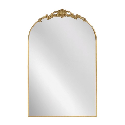 Artekko Dia Χρυσό Μεταλλικός Καθρέπτης Τοίχου (50.5x4x80.5)cm - 50.5cm  x 4cm  x 80.5cm