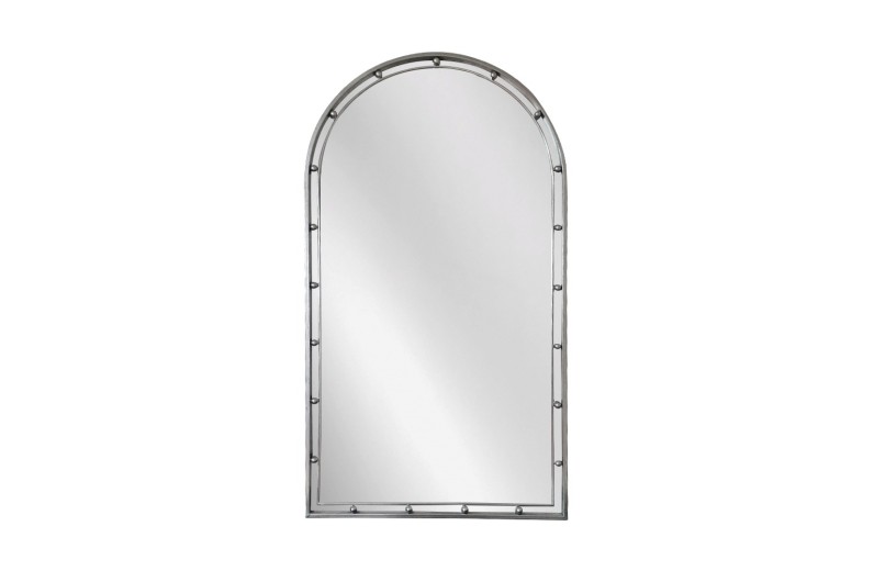 Artekko Dia Ασημί Μεταλλικός Καθρέπτης Τοίχου (60x3.5x110)cm - 60cm  x 3.5cm  x 110cm