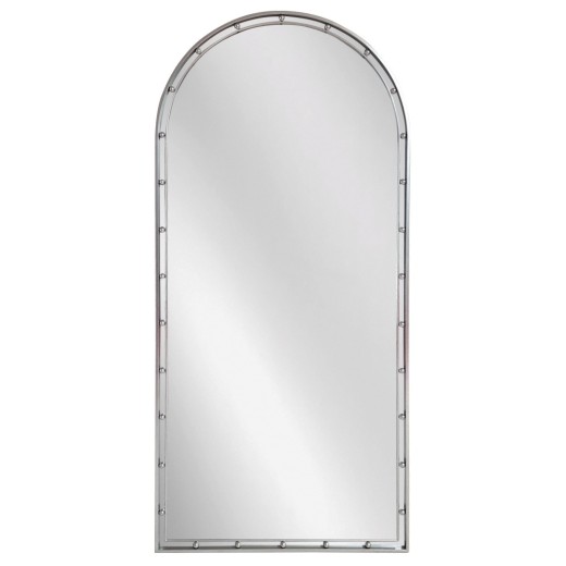 Artekko Dia Ασημί Μεταλλικός Καθρέπτης Τοίχου (75x3.5x160)cm - 75cm  x 3.5cm  x 160cm