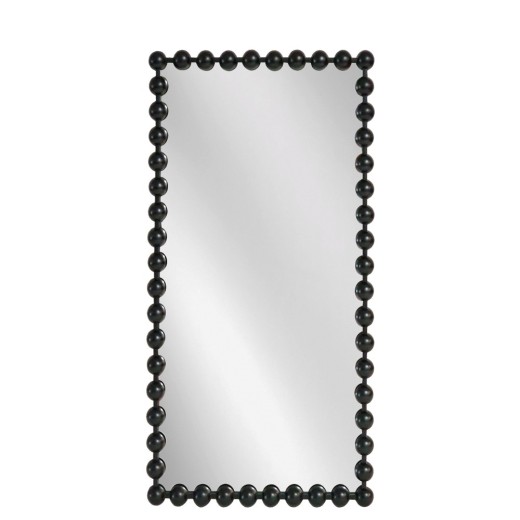 Artekko Dia Μαύρος Μεταλλικός Καθρέπτης Τοίχου (70x4.5x130)cm - 70cm  x 4.5cm  x 130cm