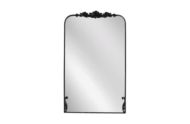 Artekko Dia Μαύρος Μεταλλικός Καθρέπτης Τοίχου (58x3.5x92.5)cm - 58cm  x 3.5cm  x 92.5cm