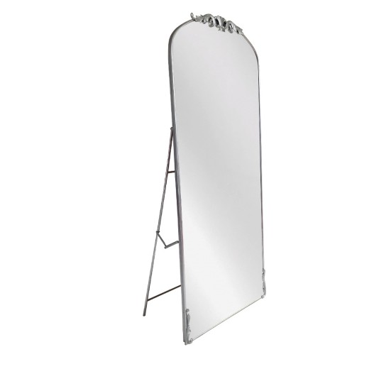 Artekko Dia Ασημί Μεταλλικός Καθρέπτης Δαπέδου και Τοίχου (72.5x4.5x181)cm - 72.5cm  x 4.5cm  x 181cm
