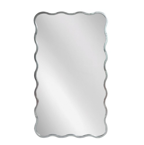 Artekko Dia Ασημί Μεταλλικός Καθρέπτης Τοίχου (61x2.5x110)cm - 61cm  x 2.5cm  x 110cm