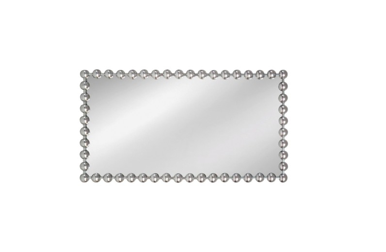 Artekko Dia Ασημί Μεταλλικός Καθρέπτης Τοίχου (70x4.5x130)cm - 70cm  x 4.5cm  x 130cm