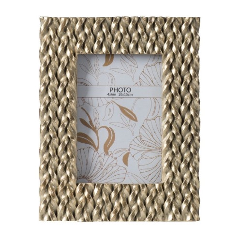 Artekko Frame Χρυσή Κορνίζα Ρητίνης για Φωτογραφία 4'Χ6' (17x21.5x1.5)cm - 17cm  x 1.5cm  x 21.5cm