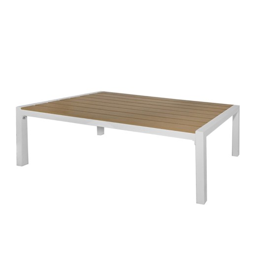 Artekko Alu Ξύλινο Τραπέζι Εξωτερικού Χώρου (170x70x42)cm - 120cm  x 70cm  x 42cm
