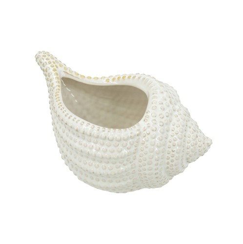 Artekko Andes Λευκό Κεραμικό Κασπώ (24x16.5x14)cm - 24cm  x 16.5cm  x 14cm