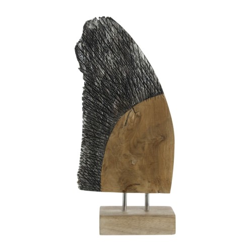 Artekko Woody Επιτραπέζιο Διακοσμητικό από Ξύλο Teak (32x10x40)cm - 32cm  x 10cm  x 40cm