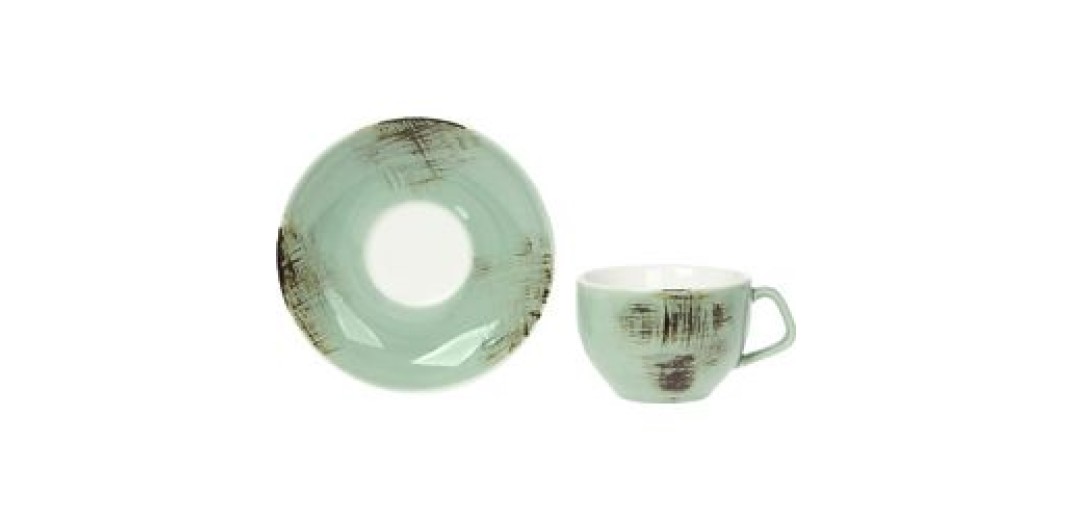 Σετ φλυτζανάκια 6 τεμαχίων ESPRESSO CRYSPO TRIO COUNTRY GREEN