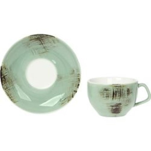 Σετ φλυτζανάκια 6 τεμαχίων ESPRESSO CRYSPO TRIO COUNTRY GREEN