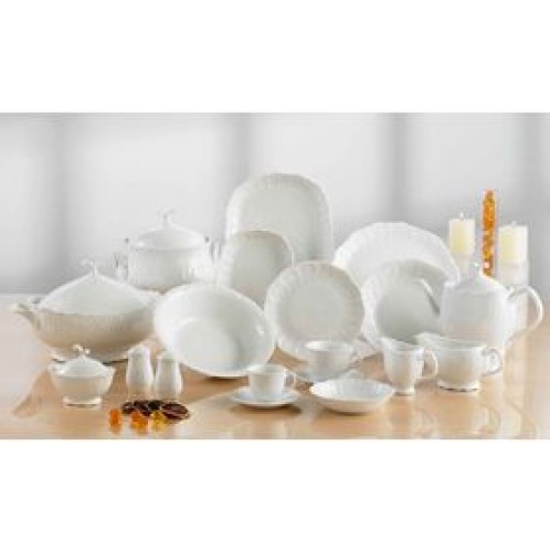 Cryspo Trio Σερβίτσιο Φαγητού Jasmine Gold Σετ 72τμχ