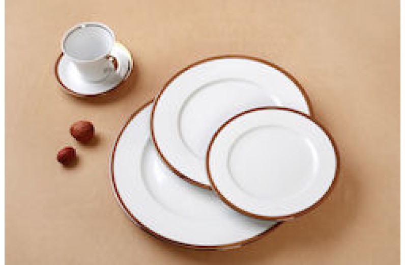 Cryspo Trio Σερβίτσιο Φαγητού Rosegold Σετ 20τμχ