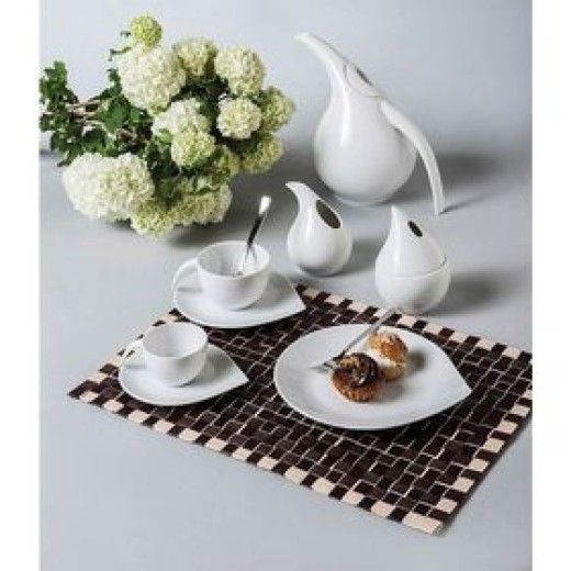 Cryspo Trio Σερβίτσιο Φαγητού Drop Gold Σετ 20τμχ