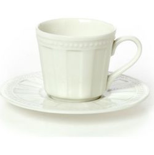 Σετ φλυτζάνια 6 τεμ. τσαγιού Ivory Porcelain by Cryspo Trio
