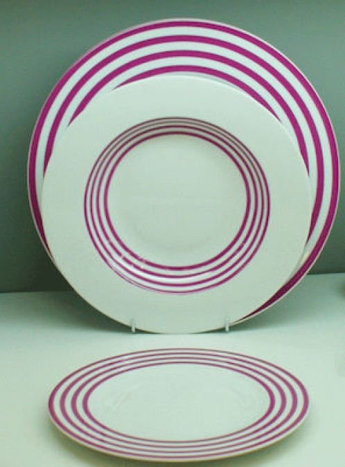 Cryspo Trio Σερβίτσιο Φαγητού Viva Φούξια 20τμχ