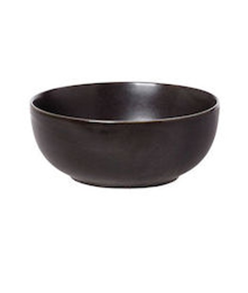 Cryspo Trio Σαλατιέρα Nero Mat Στρογγυλή 23cm