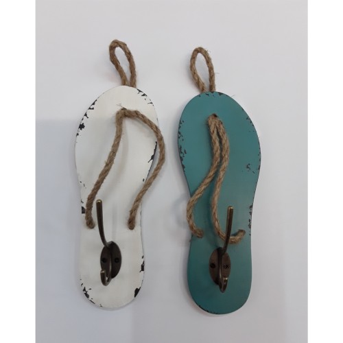 Κρεμάστρα ξύλινη σαγιονάρα off white 25 εκ.