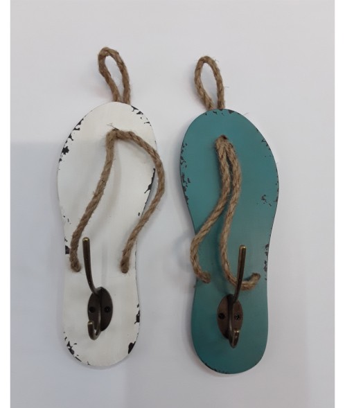 Κρεμάστρα ξύλινη σαγιονάρα off white 25 εκ.