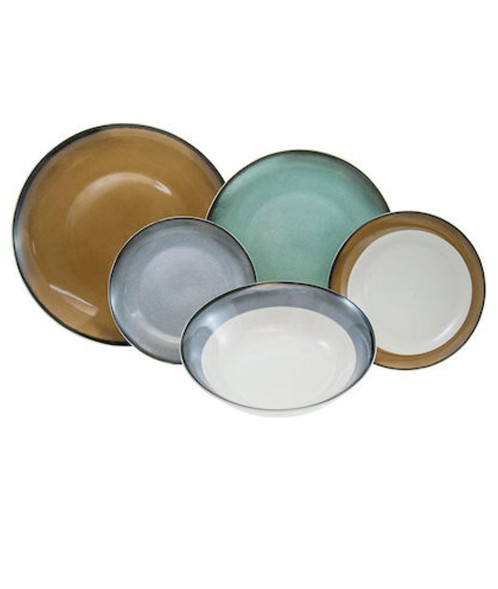 Cryspo Trio Σερβίτσιο Φαγητού Fantastic Πολύχρωμο 20τμχ