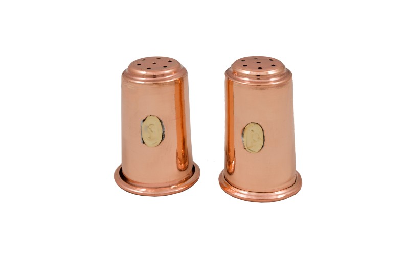 Χάλκινη & χειροποίητη αλατοπιπεριέρα Mediterranean Art