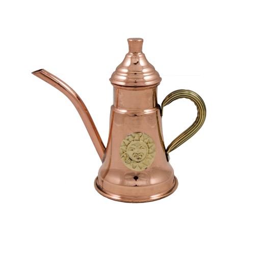 Λαδικό χάλκινο χειροποίητο 11,50X18 cm (450 ML) Mediterranean Art