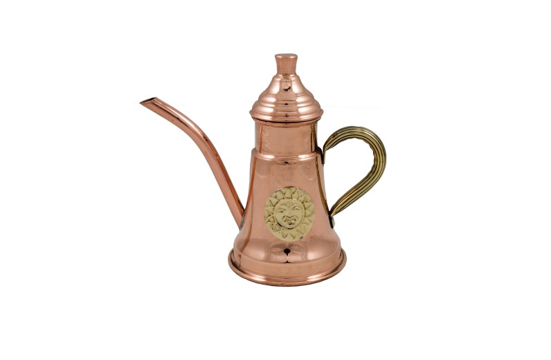 Λαδικό χάλκινο χειροποίητο 11,50X18 cm (450 ML) Mediterranean Art