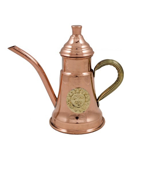 Λαδικό χάλκινο χειροποίητο 11,50X18 cm (450 ML) Mediterranean Art