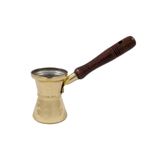 Σφυρήλατο ορειχάλκινο μπρίκι 5,3X7,40 cm. (100 ml) Mediterranean Art