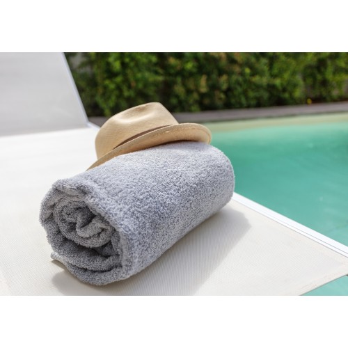 Πετσέτα πισίνας-spa γκρι 80X160