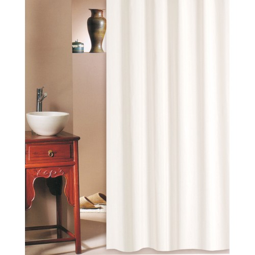 Κουρτίνα μπάνιου ξενοδοχείου SOLID εκρού 240X180
