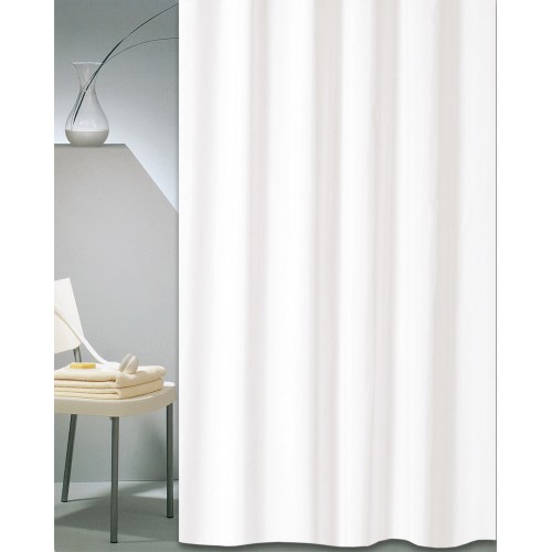 Κουρτίνα μπάνιου ξενοδοχείου SOLID λευκό 180X240