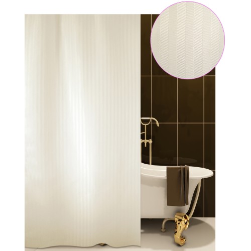 Κουρτίνα μπάνιου ξενοδοχείου LUXOR μπεζ 180X180