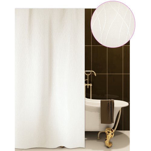 Κουρτίνα μπάνιου ξενοδοχείου BERLIN μπεζ 180X200