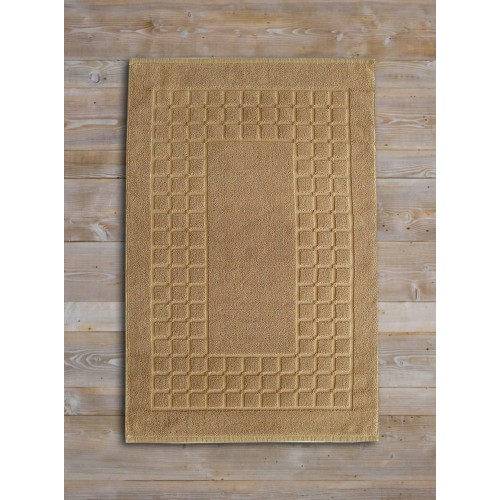 Ταπέτο-πετσέτα CHESS 50X75 μπεζ 100% βαμβακερό