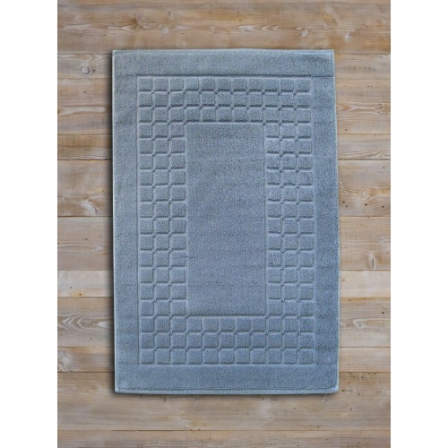 Ταπέτο-πετσέτα CHESS 50X75 γκρι 100% βαμβακερό