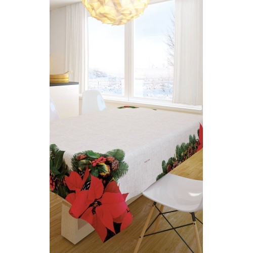 Χριστουγεννιάτικο Τραπεζομάντηλο 2024 145X220 Saint Clair