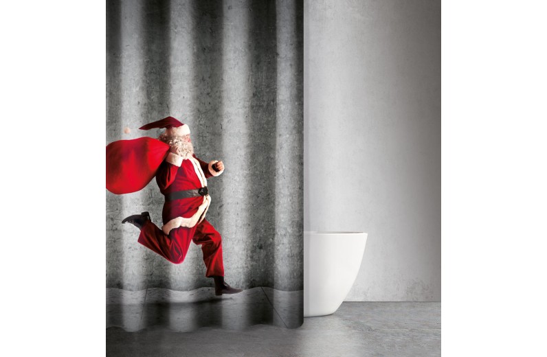 Χριστουγεννιάτικη Κουρτίνα Des 406 180X200 Saint Clair