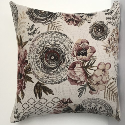 Μαξιλάρι φιγούρας διπλής όψης 45X45 (Σχέδιο 8050-Rose)