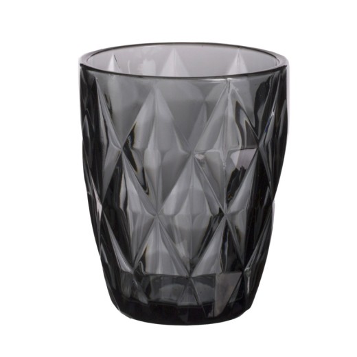 Σετ ποτήρια ουίσκι ανθρακί 6 τεμ. Cryspo Trio Kare 260 ml.