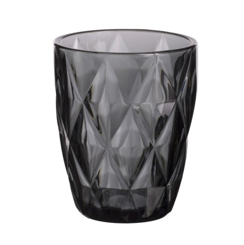 Σετ ποτήρια ουίσκι ανθρακί 6 τεμ. Cryspo Trio Kare 260 ml.