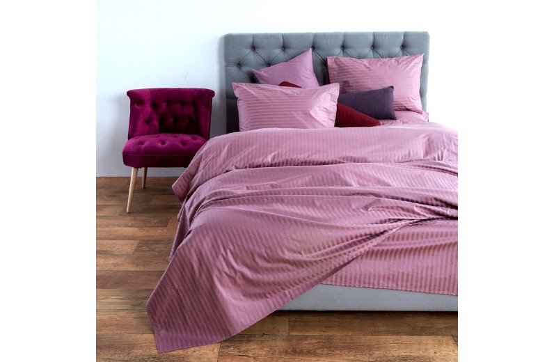 Σετ Σεντόνια Υ/Δ 250X280 100% Sateen Cotton 300 TC Lusso Dusty Pink by SB Home