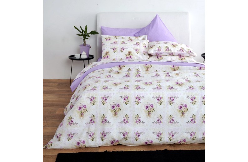 Σετ Σεντόνια Μονά 170X260 Fleur SB Home