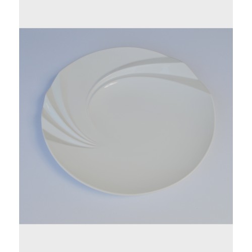 Πιατέλα χειροποίητη stoneware Big Spyral 47 εκ.