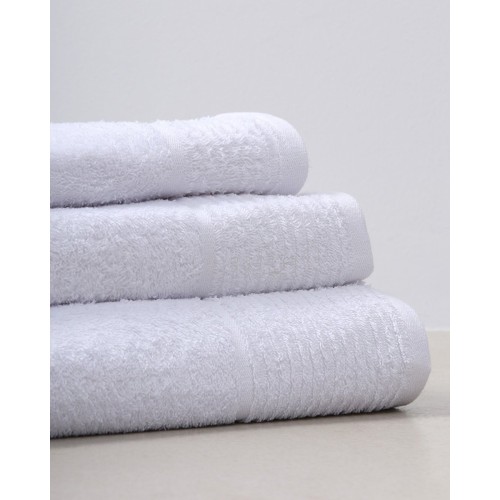 Πετσέτα χειρός λευκή ξενοδοχειακή 500 gsm 30X50 εκ.