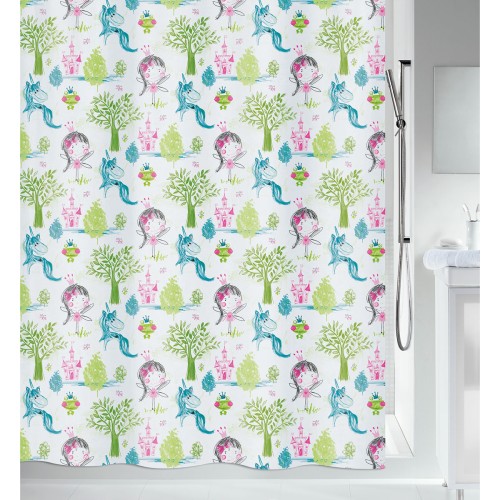 Κουρτίνα Μπάνιου υφασμάτινη (180X200) Princess by Spirella