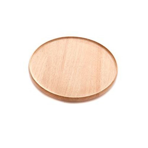 Πλατώ περιστρεφόμενο ξύλινο σε φυσικό χρώμα 33 εκ.