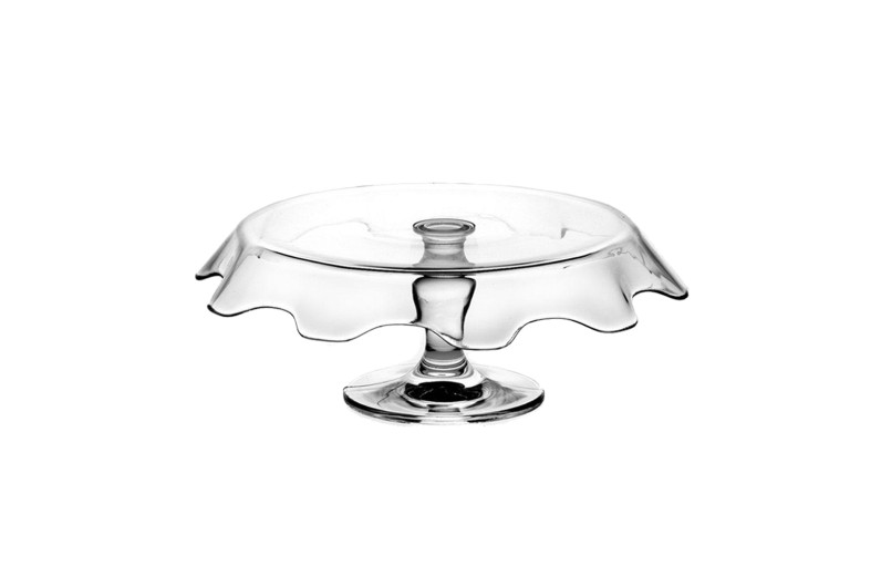 SPLASH FOOTED SERVICE PLATE H:15CM T:32CM P36