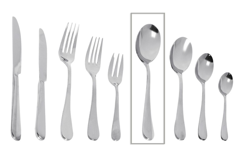 BENEFIT ΚΟΥΤΑΛΙ ΦΑΓΗΤΟΥ ΑΝΟΞΕΙΔΩΤΟ 20.5ΕΚ 4.0mm 18/0 ΚΙΒ.300